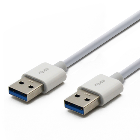 3.0 USB AM TO AM(ABS White)