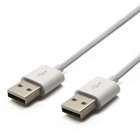 2.0USB AM TO AM(ABS White)